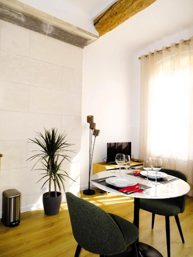 אקס-אן-פרובאנס Augustins Fountain Studio Cosy Aix Centre Historique A 3 Minutes De Cours Mirabeau -Wifi-Smart Tv-Rue Calme מראה חיצוני תמונה