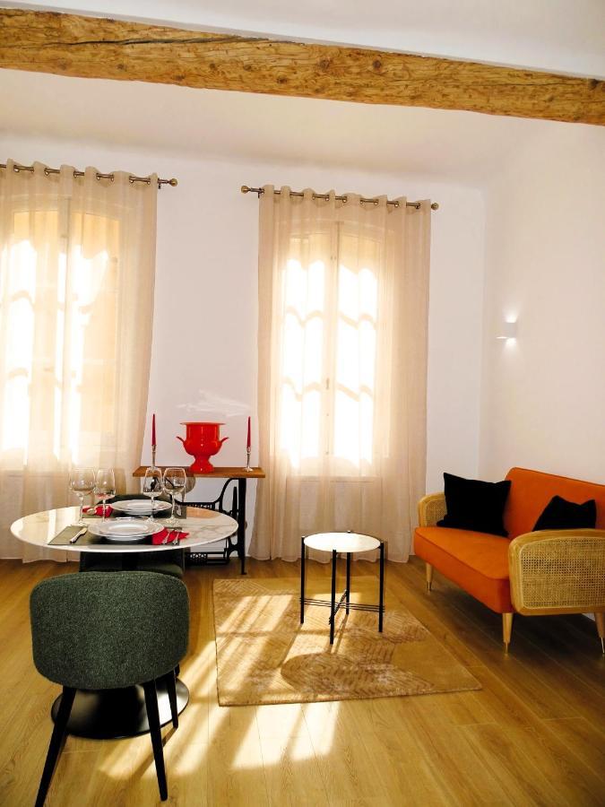 אקס-אן-פרובאנס Augustins Fountain Studio Cosy Aix Centre Historique A 3 Minutes De Cours Mirabeau -Wifi-Smart Tv-Rue Calme מראה חיצוני תמונה